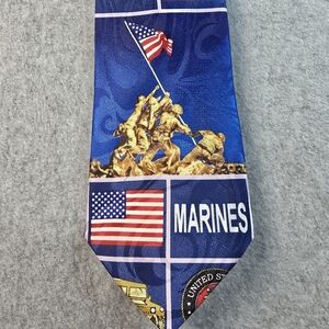 Marines Themed Men's Tie By Steven Harris